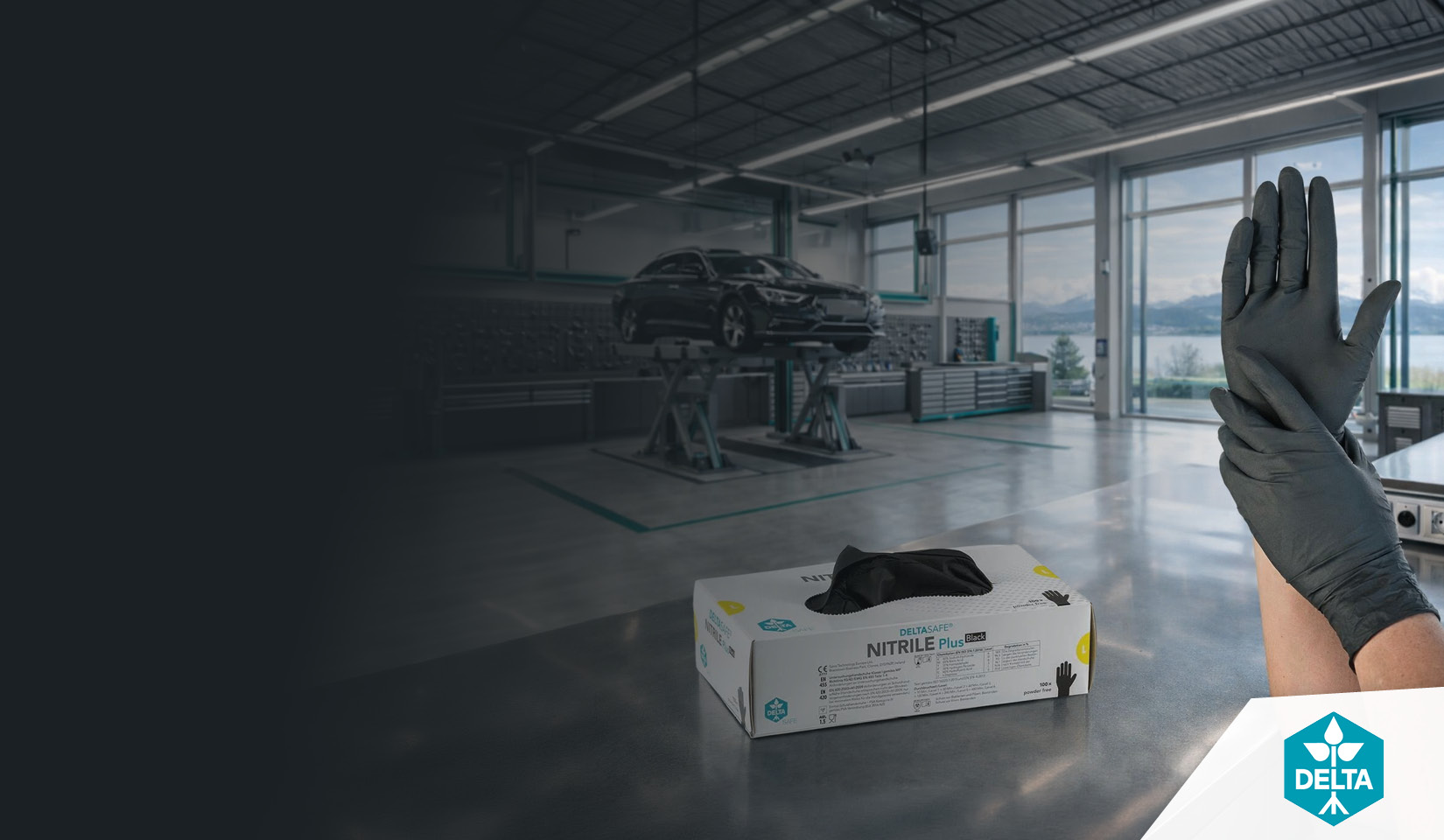 Promo sur gants en nitrile